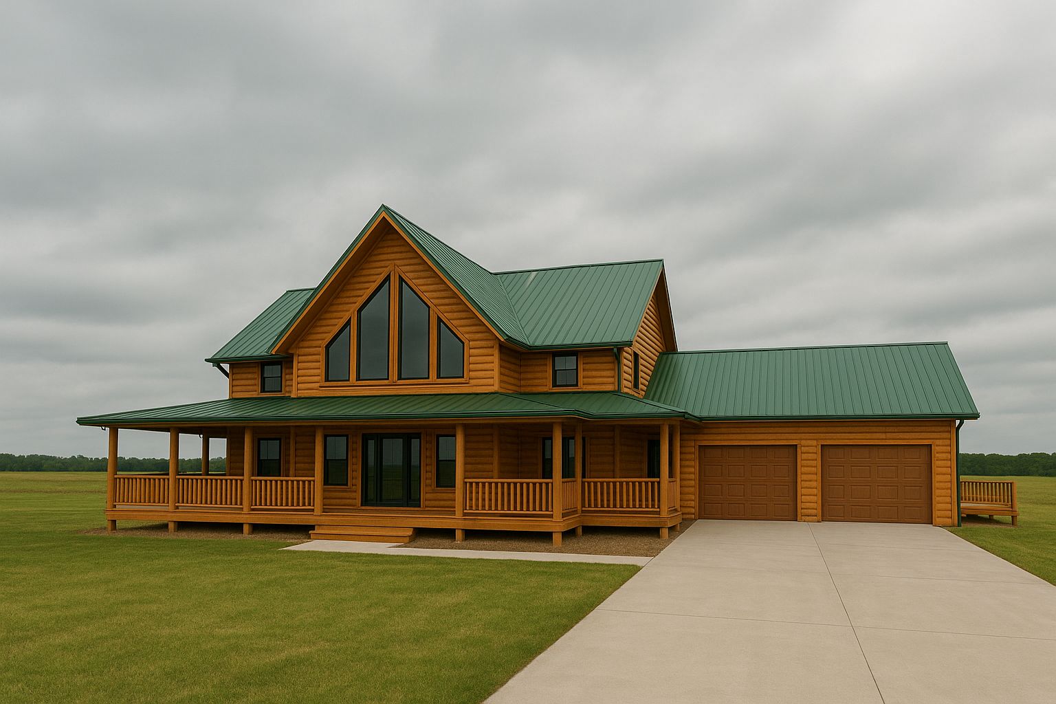 Log Home Construction