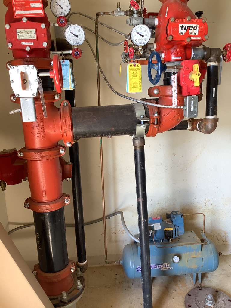 Fire Sprinkler Riser